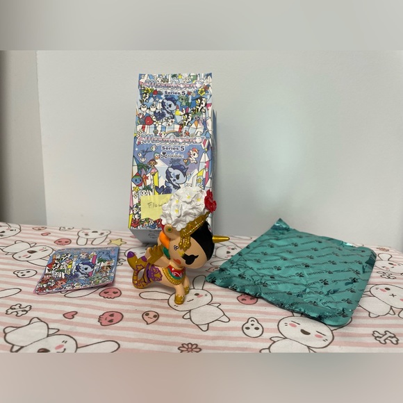 Tokidoki Flower Princess Mermicorno Series 5 Art Mini Figure Toy New - Picture 2 of 12